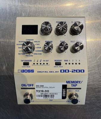 BOSS DD-200 Digital Delay | Long & McQuade